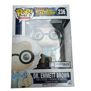 Dr. Emmett Brown 236 POP from Back to the Future Released 2015 LOOT CRATE